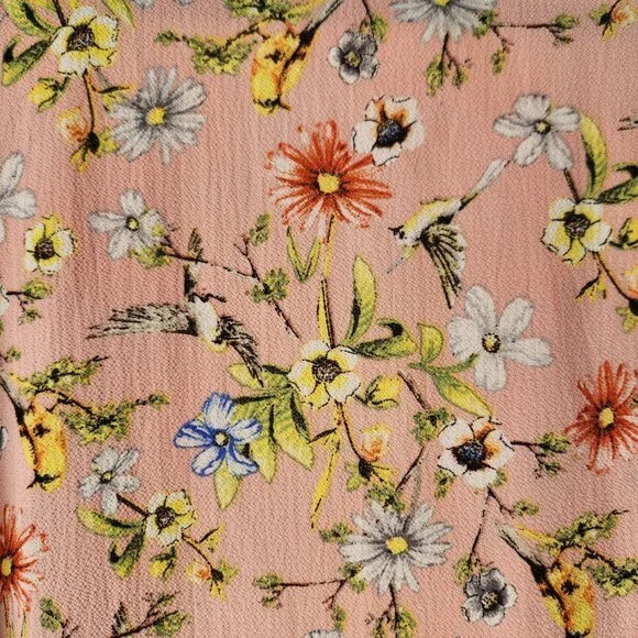 Umgee Pink Floral Wrap Poncho Kimono Robe Boho Bohemian Women's 1XL/2XL - Picture 4 of 8